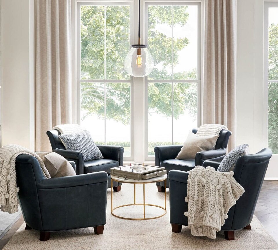 Delaney Round Coffee Table Pottery Barn Australia